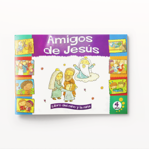 AMIGOS DE JESÚS - 4 AÑOS - LIBRO DEL NIÑO